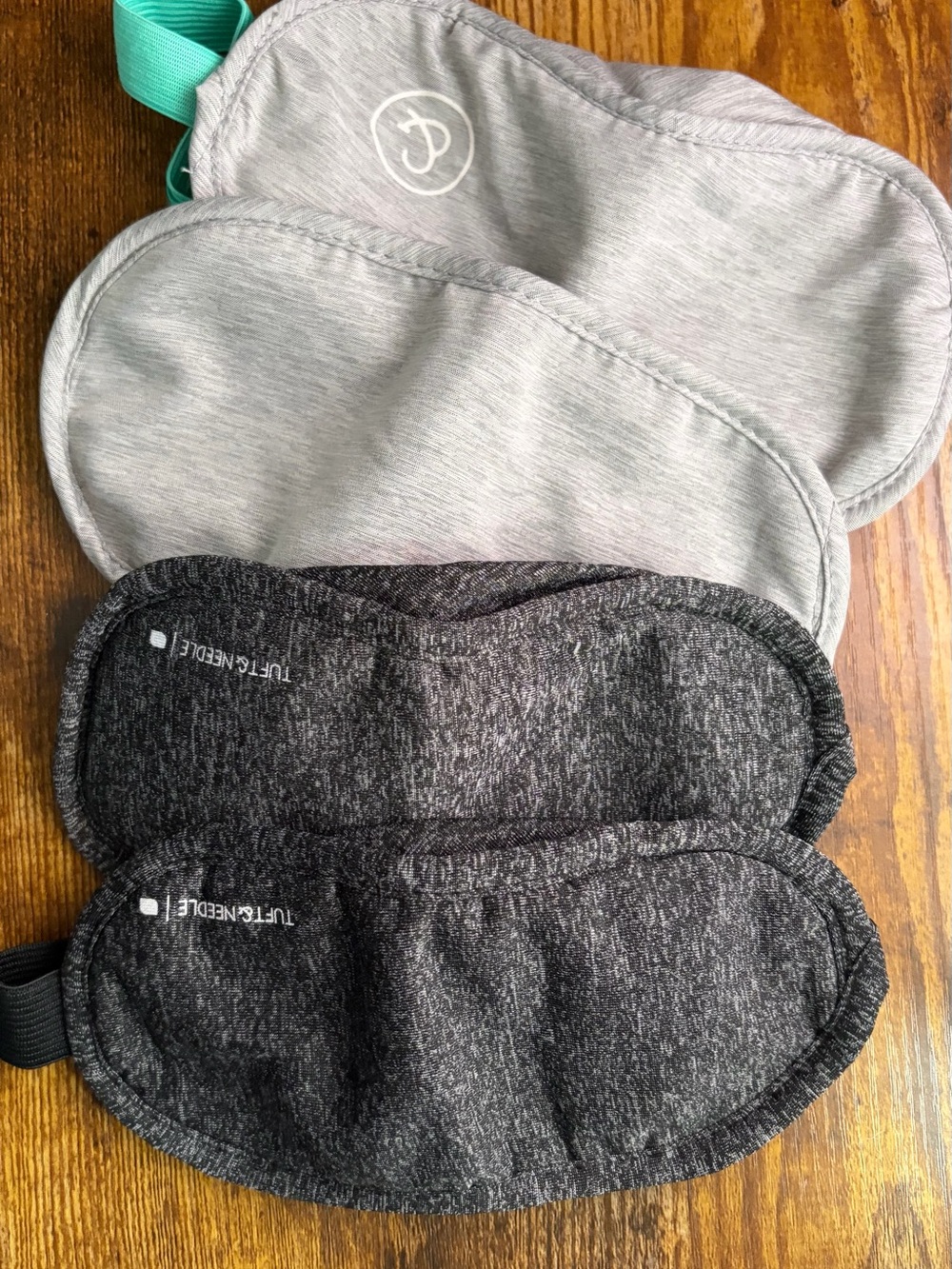 Sleeping Mask Pack 5 - Gray & Charcoal